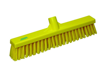 Floor Broom Medium Bristles Yellow
